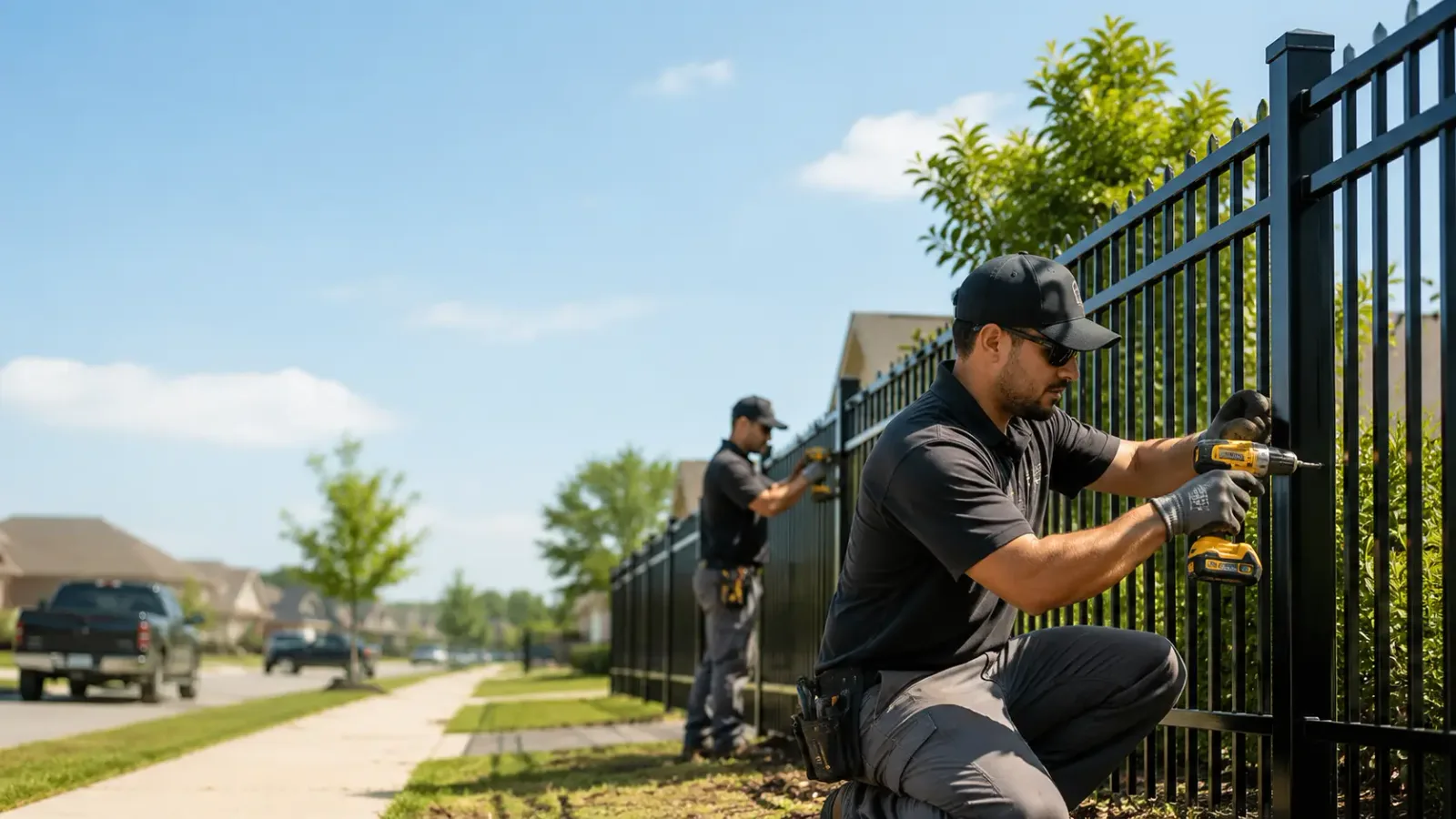 Metal Fence Installation in Oglethorpe, GA